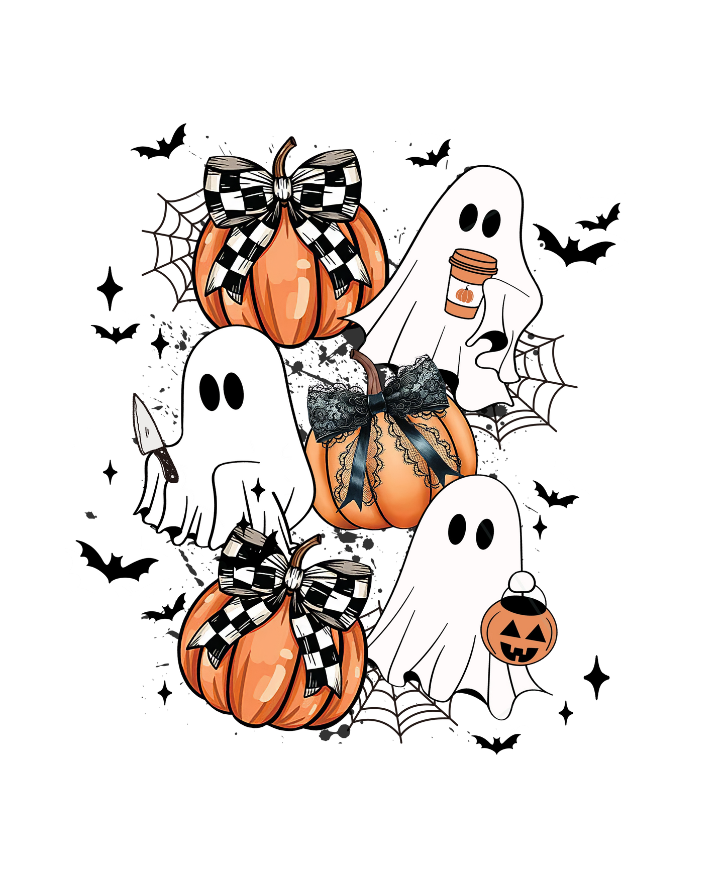 Halloween Coquette Bow