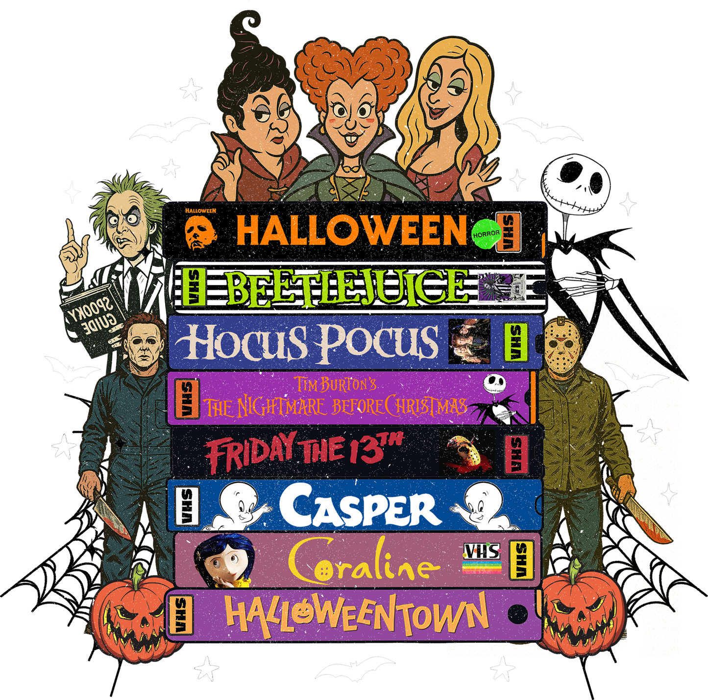 90s Style Retro Vintage Halloween