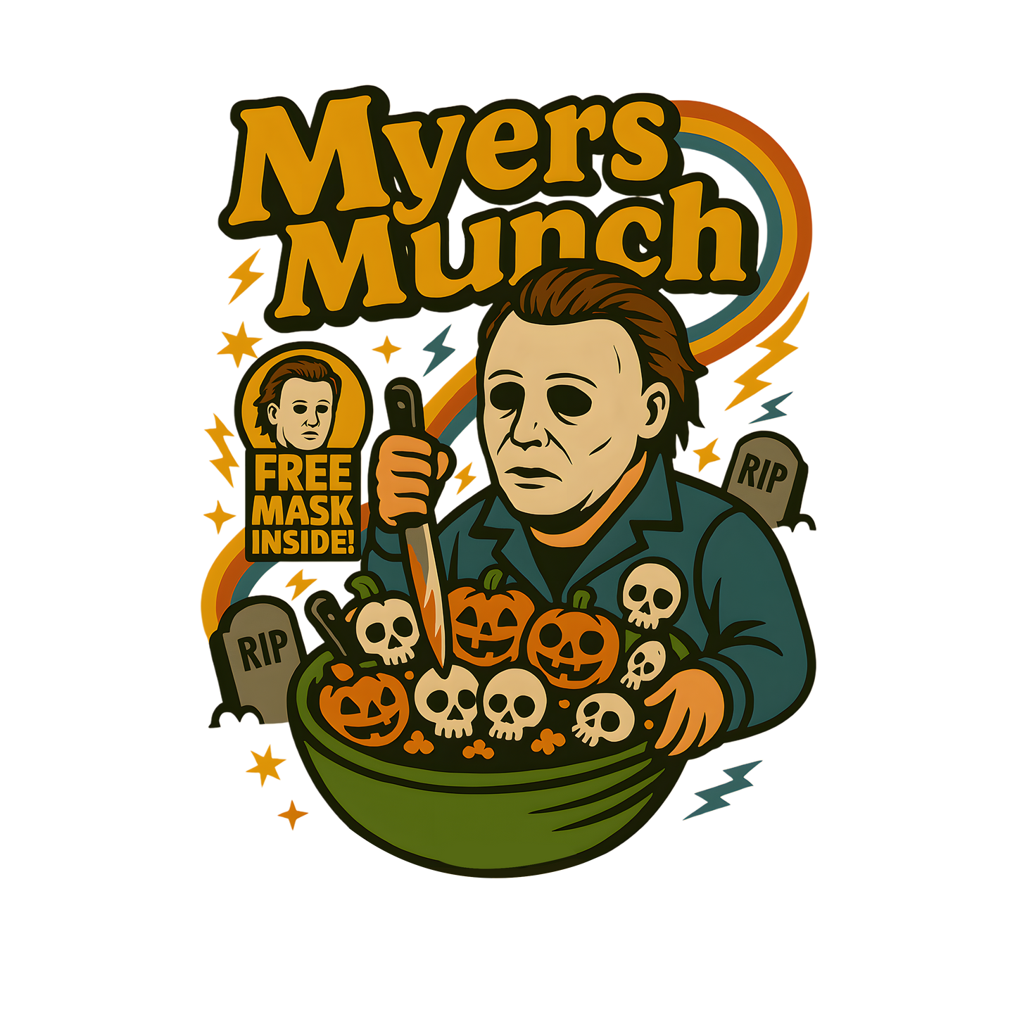 Funny Horror Character Cereal