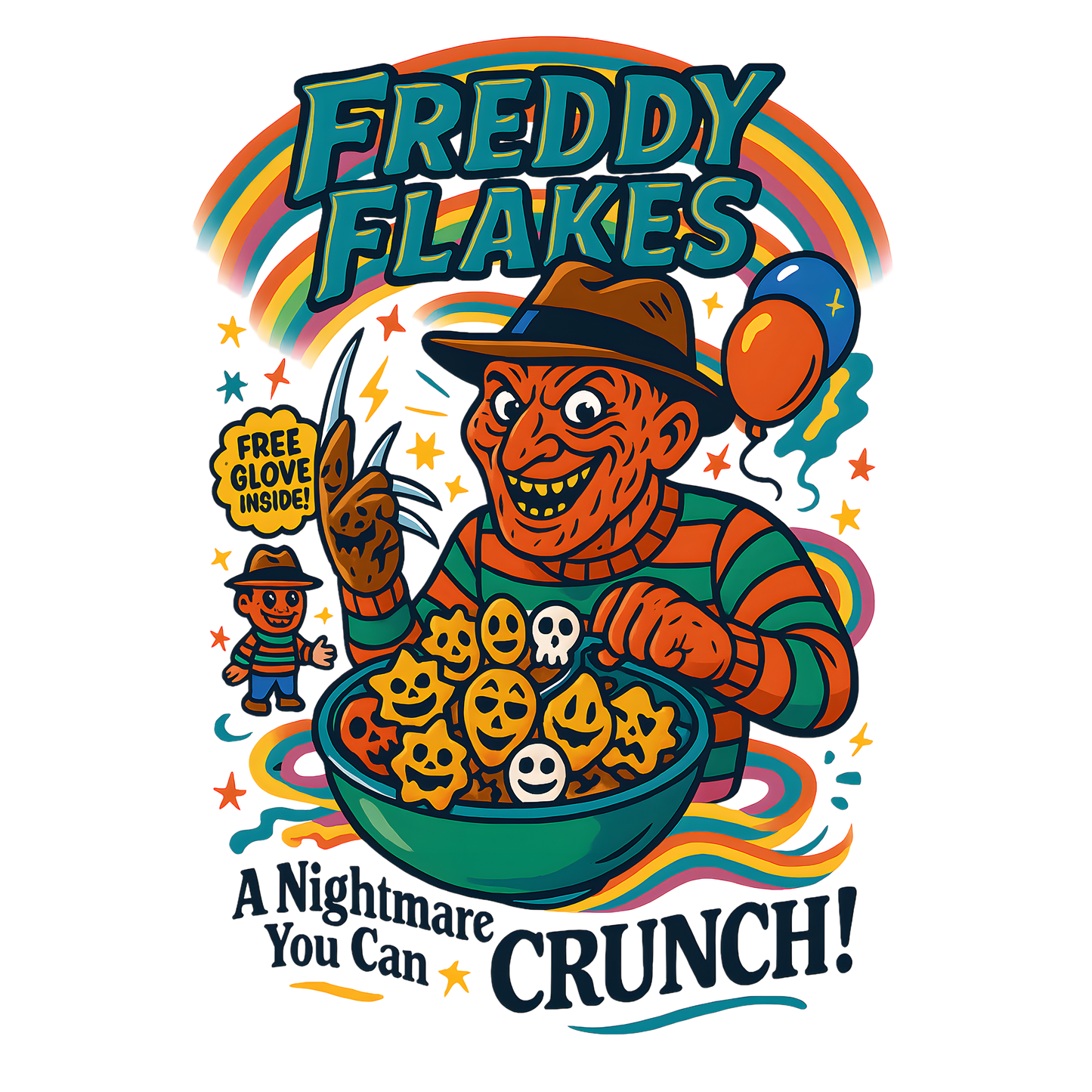 Funny Horror Character Cereal