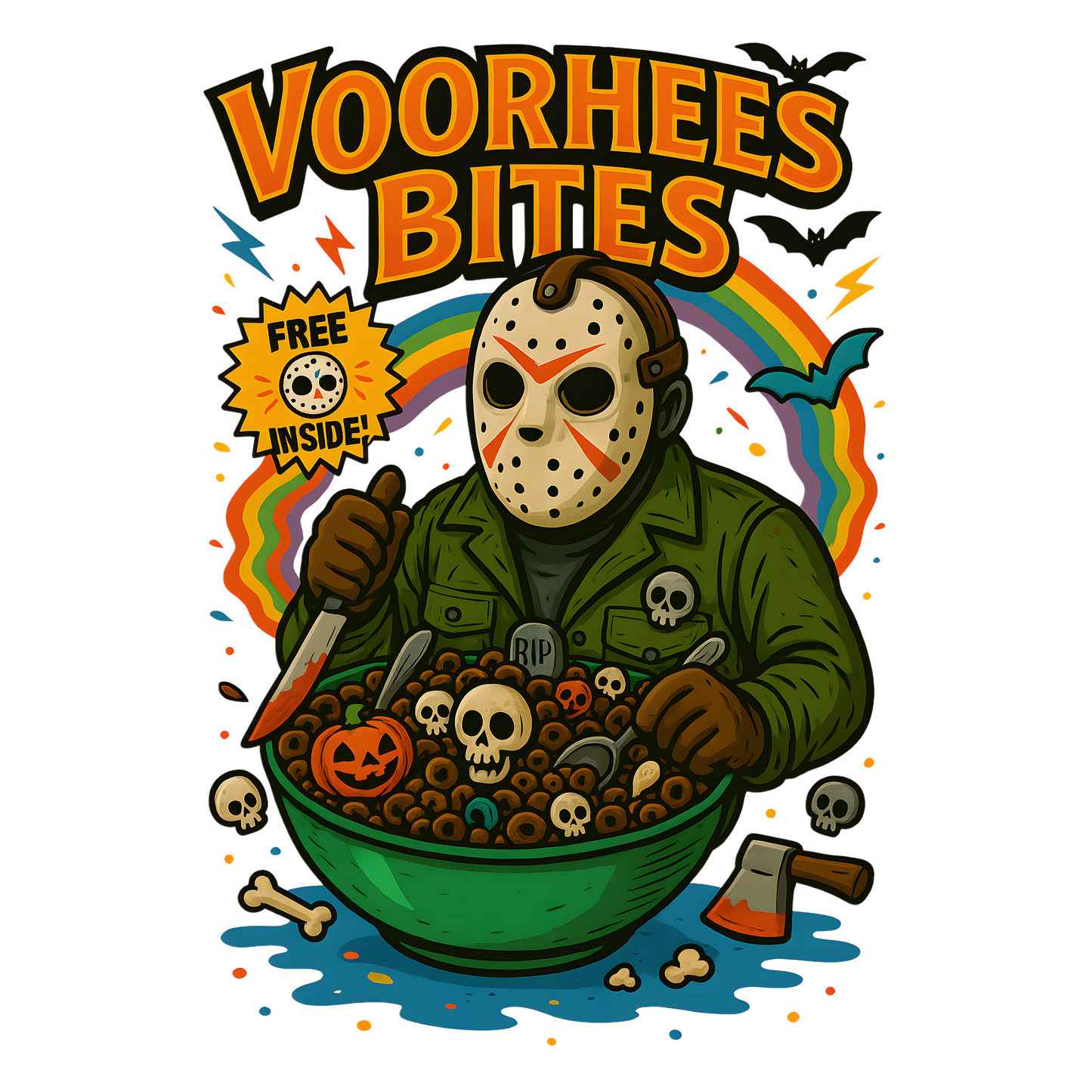 Funny Horror Character Cereal