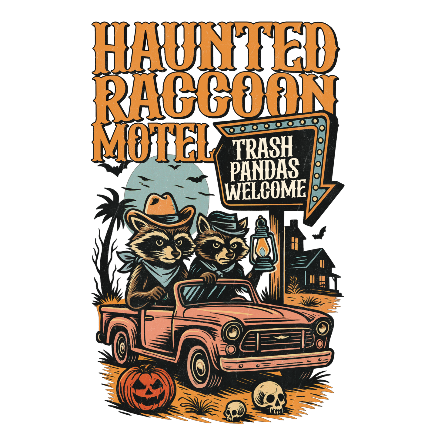 Haunted Raccoon Motel