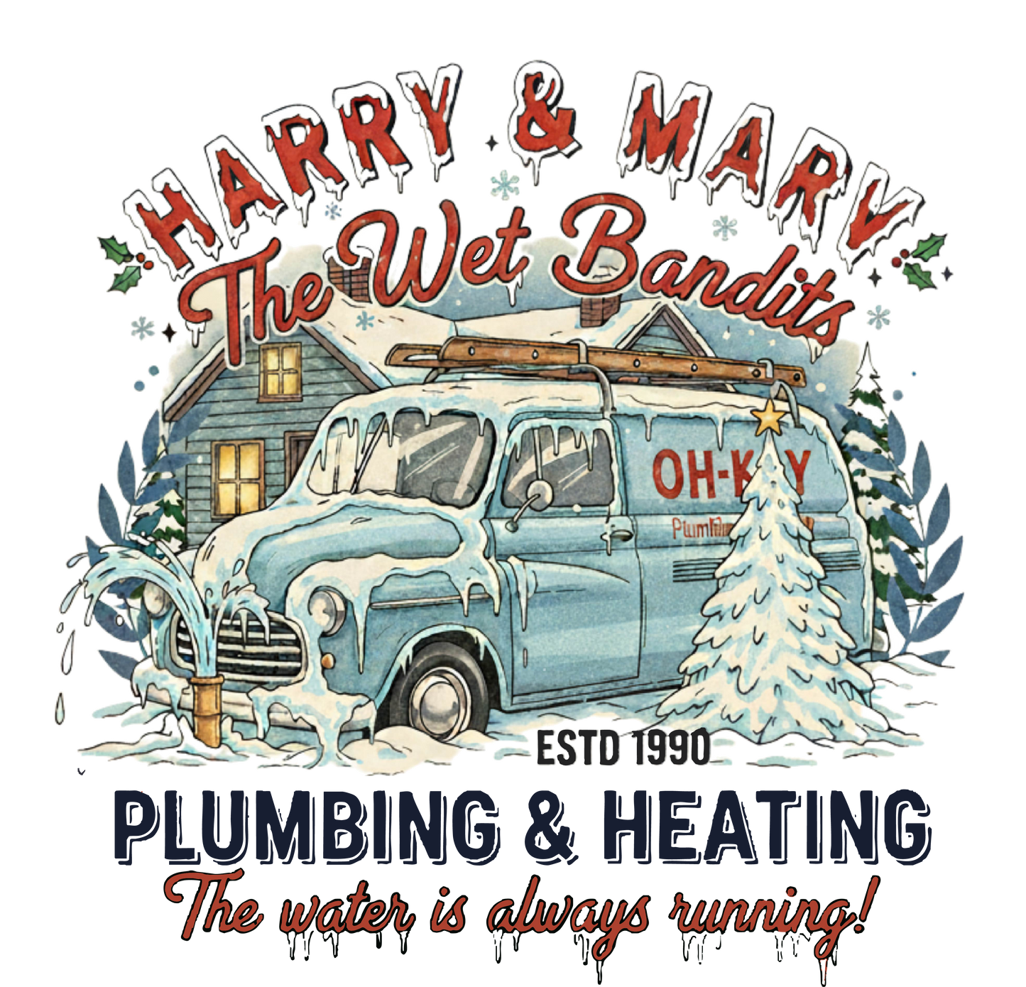 Christmas wet bandit