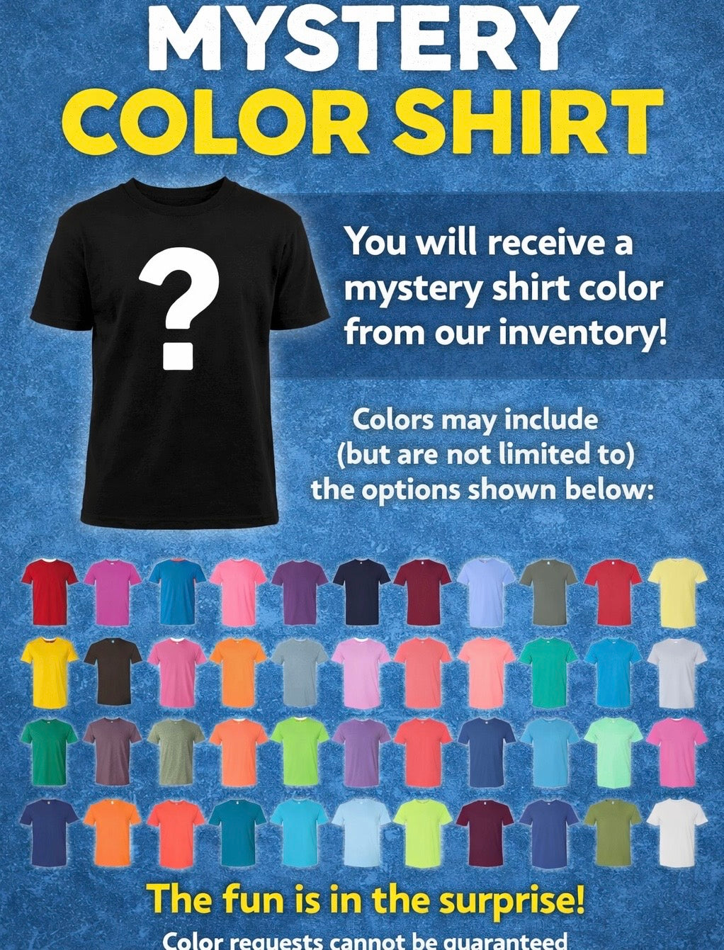 MYSTERY GILDAN T SHIRT