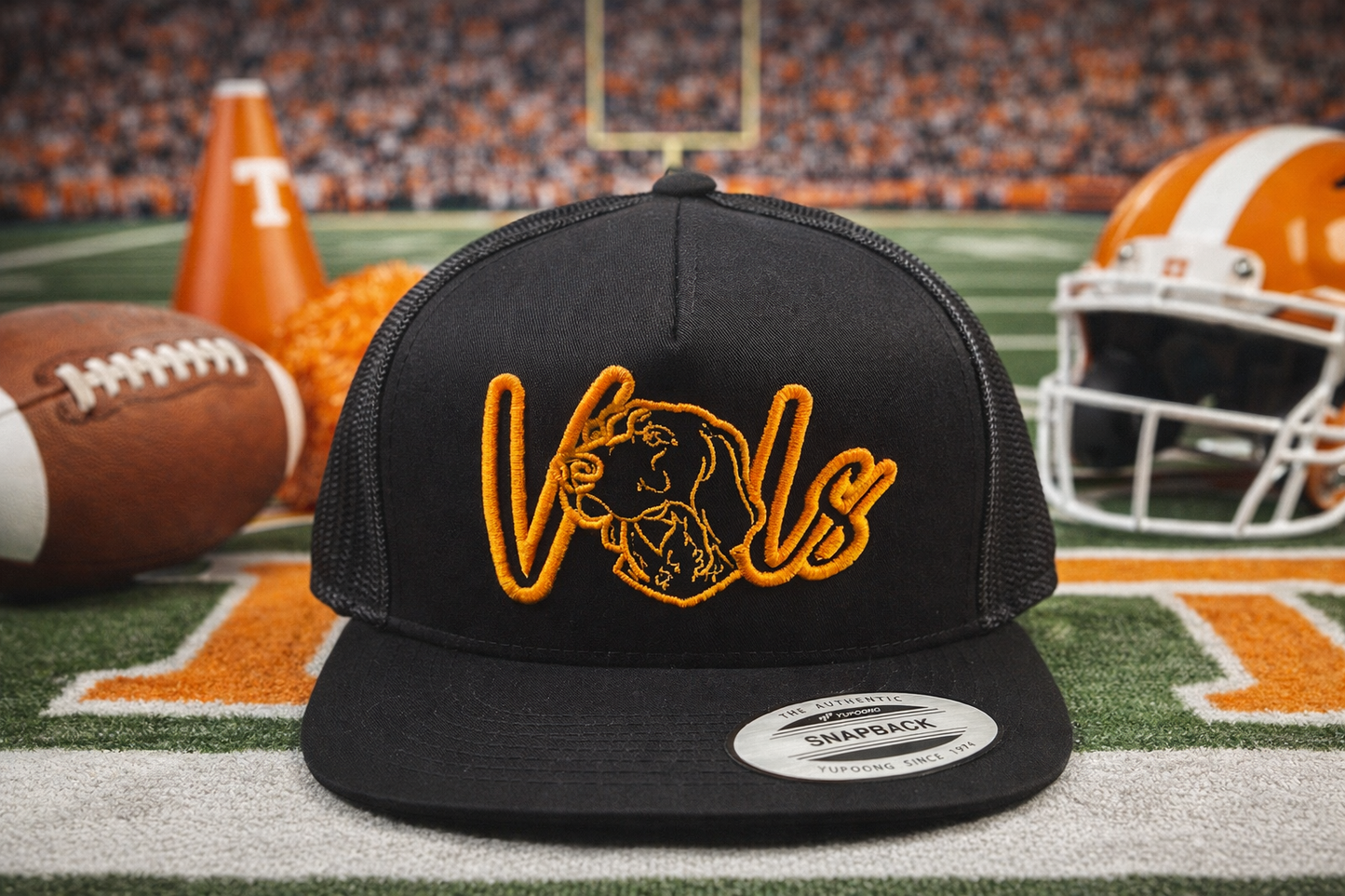 3D PUFF VOLS SnapBack embroidery hat