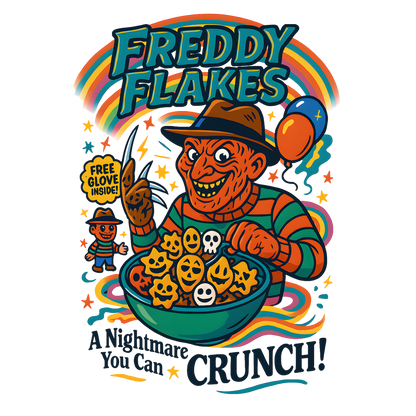 Funny Horror Character Cereal