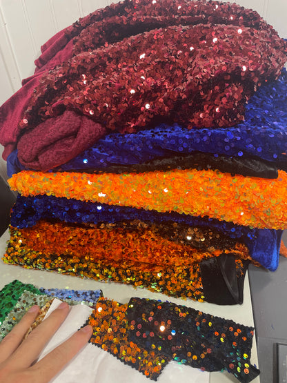 Basketball Sequin Embroidery