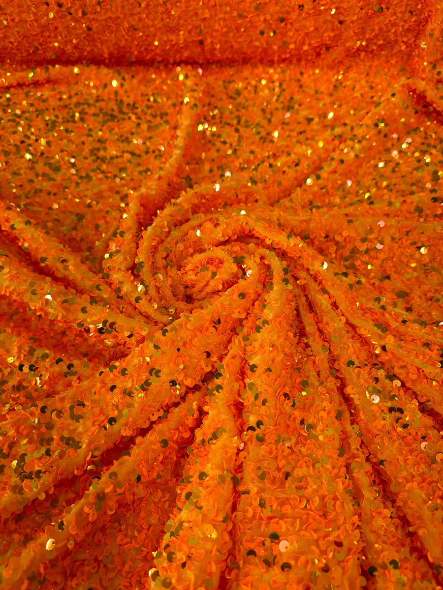Basketball Sequin Embroidery
