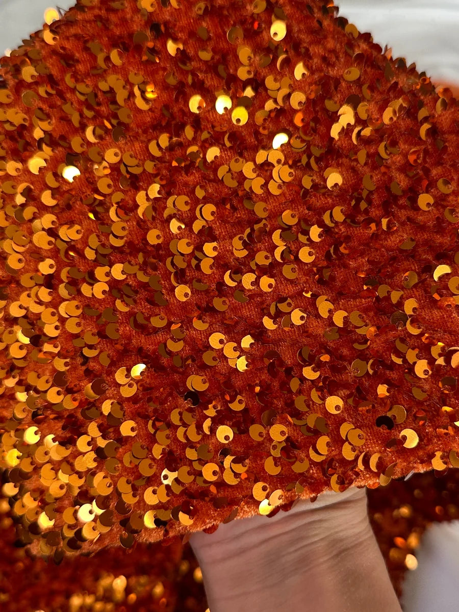 Basketball Sequin Embroidery
