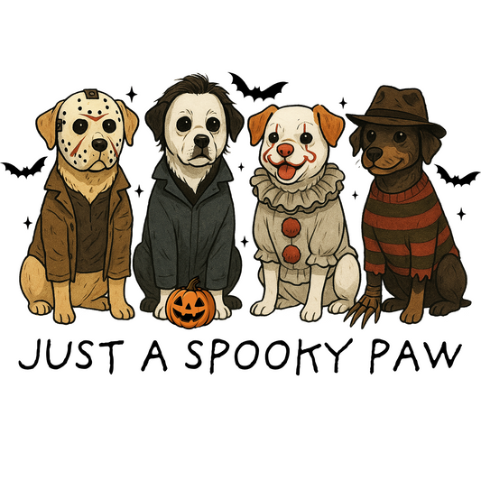 Dog Halloween Print