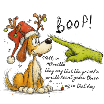 Christmas Boop Grinch