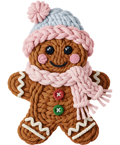 Christmas Yarn Gingerbread