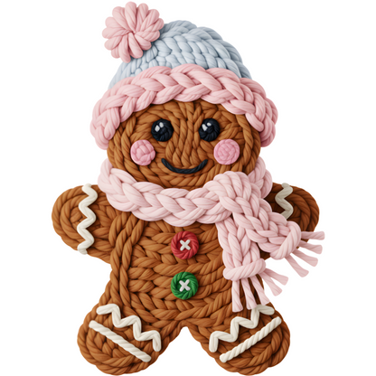Christmas Yarn Gingerbread