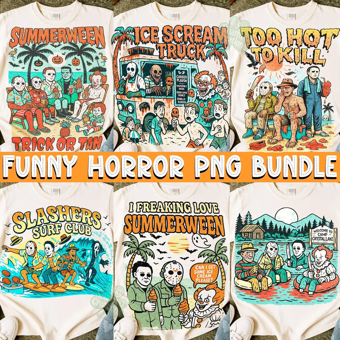 Funny summertime slashers